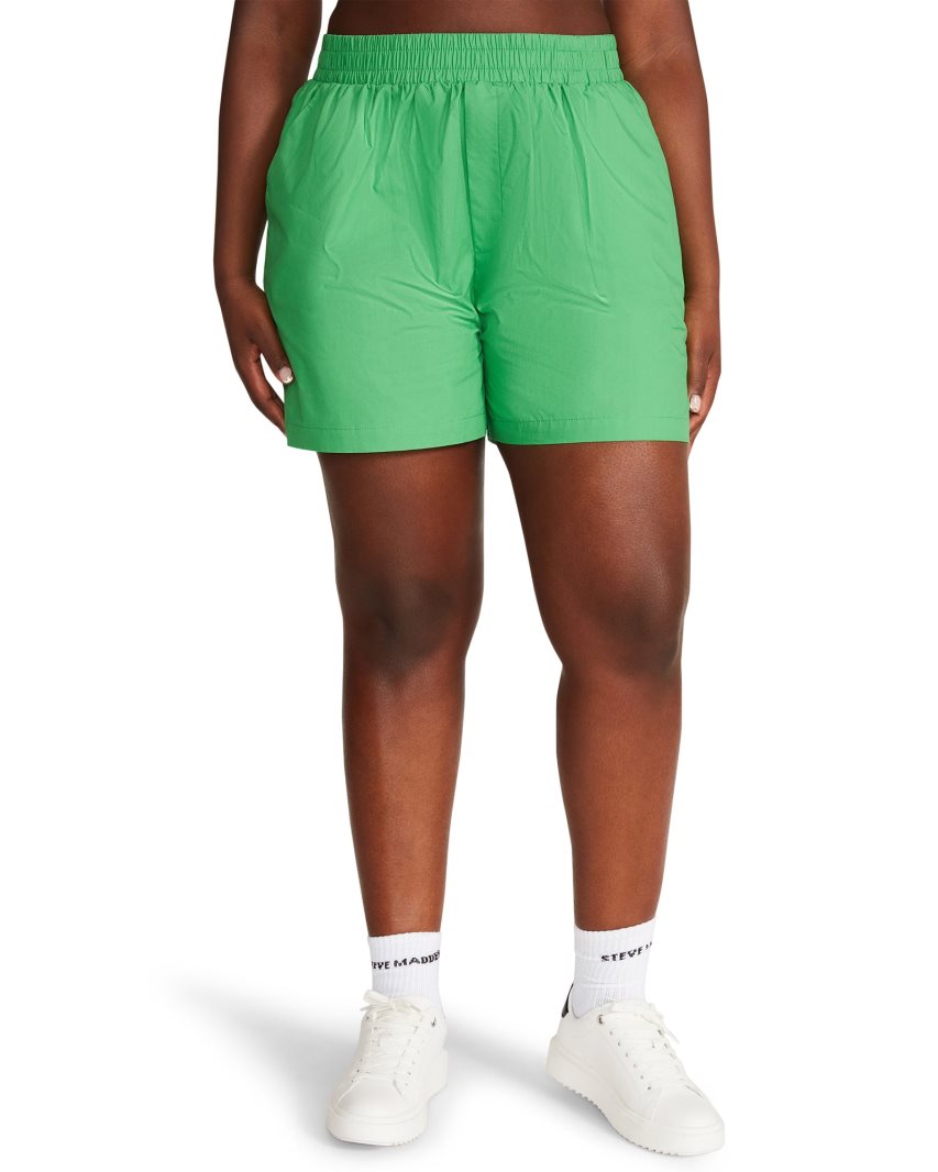 Green Steve Madden Tish Women's Shorts | PH 4589ZNX